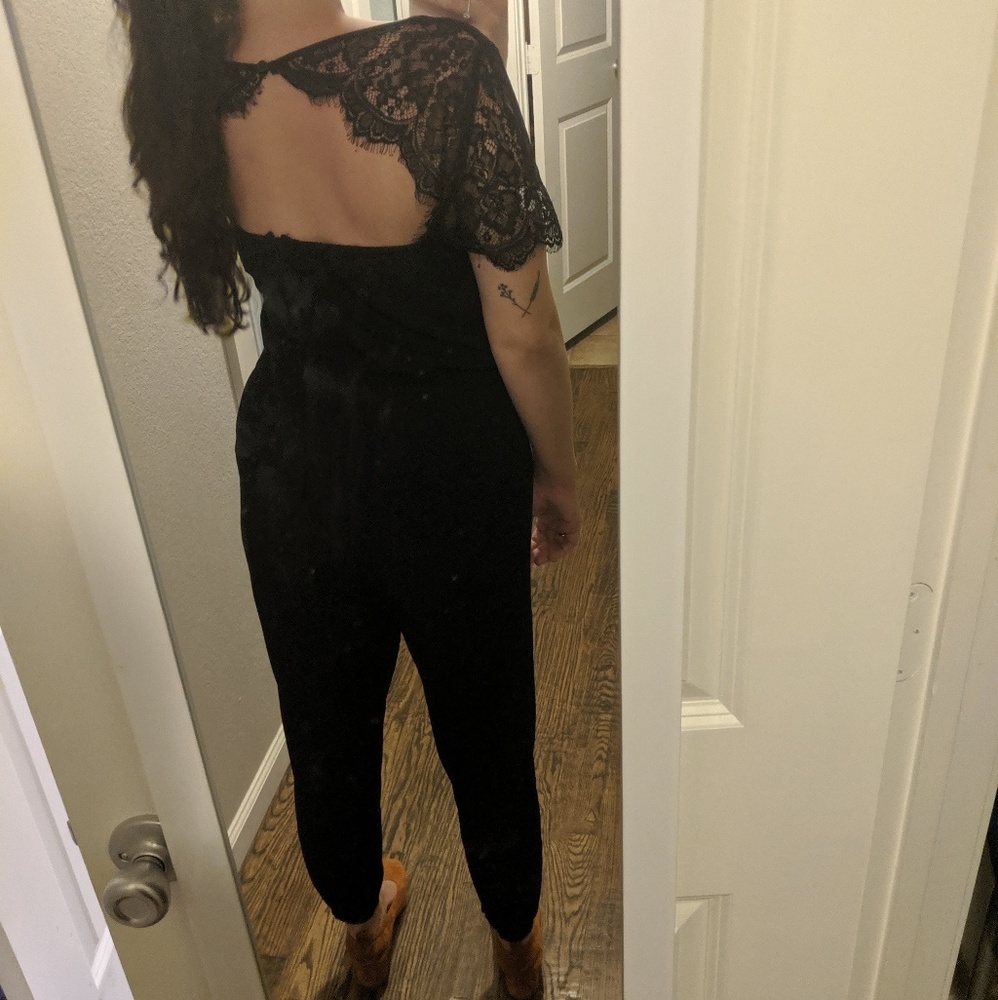 Loft Lace Jumpsuit